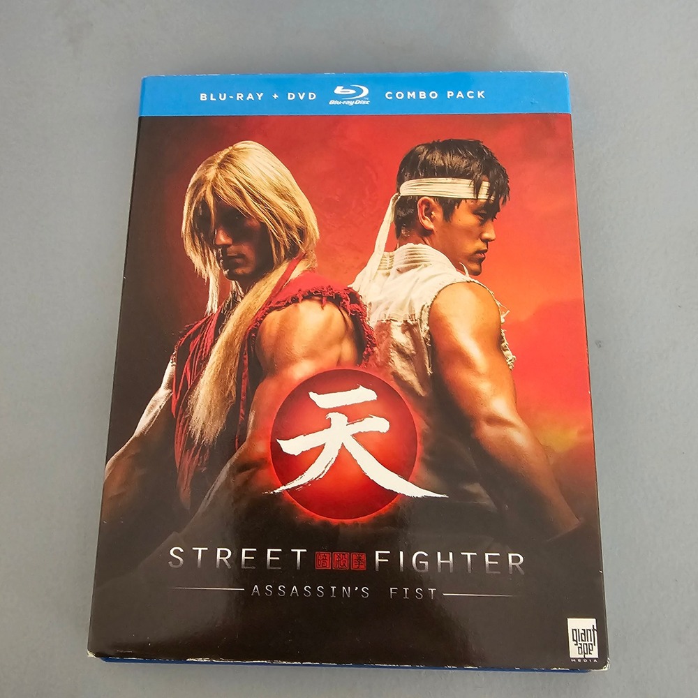 Street Fighter Assassin's Fist Blu-ray DVD Combo Pack Live Action Martial Arts